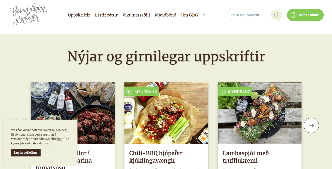 Gerum Daginn Girnilegan